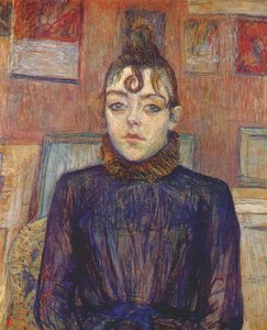 Lautrec tyttö lovelock tekijältä Henri de Toulouse Lautrec